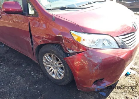 2013 Toyota Sienna Xle/Limited from USA, damaged, VIN 5TDYK3DC7DS291943